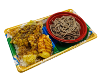画像:そば天丼